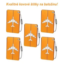 Hliníkové batožinové štítky 04