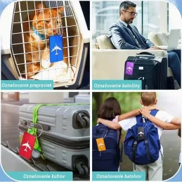 Hliníkové batožinové štítky 05