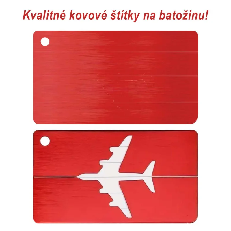 Hliníkové batožinové štítky 02