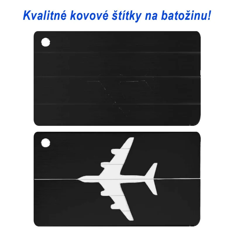 Hliníkové batožinové štítky 01