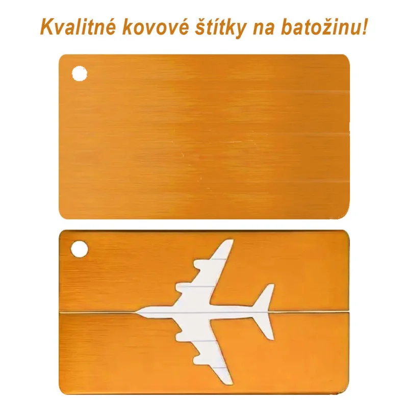 Hliníkové batožinové štítky 04