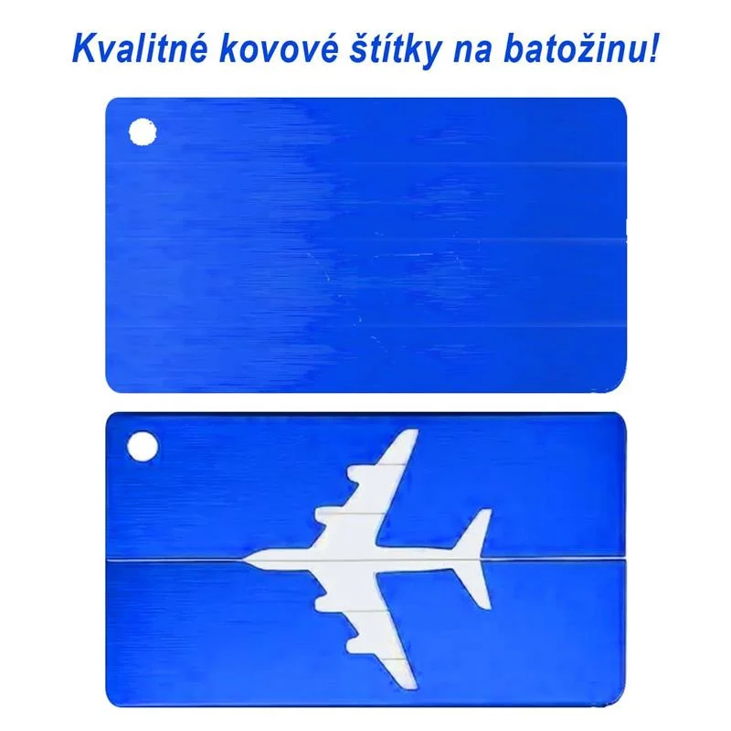 Hliníkové batožinové štítky 05