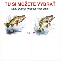 Bavlnená taška - Ryba 1