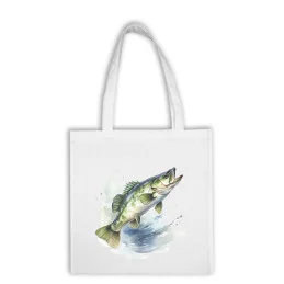 Bavlnená taška - Ryba 3