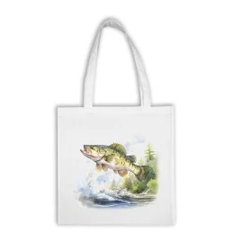 Bavlnená taška - Ryba 4