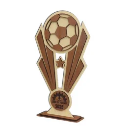 Drevená trofej s vlastným...