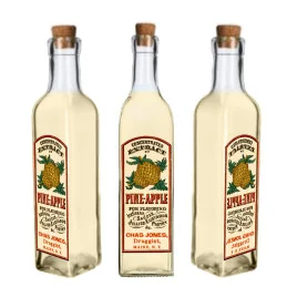 Dekoračné sklenené fľaše s...