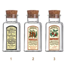 Dekoračné sklenené fľaše s...