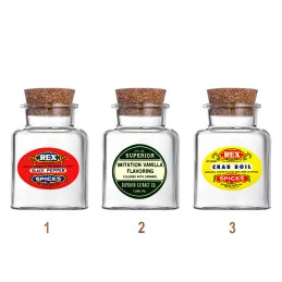 Dekoračné sklenené fľaše s...