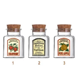 Dekoračné sklenené fľaše s...