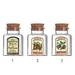 Dekoračné sklenené fľaše s...