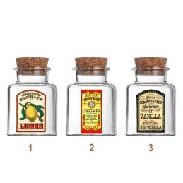 Dekoračné sklenené fľaše s...