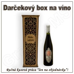 Darčekový box na fľašu 05