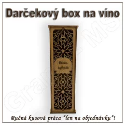 Darčekový box na fľašu 05