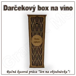 Darčekový box na fľašu 07
