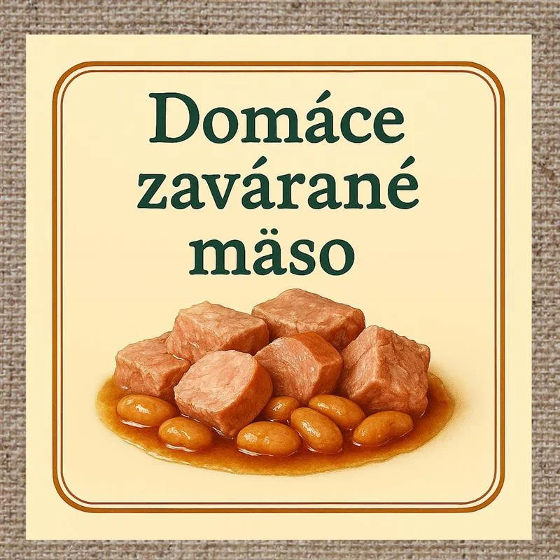 Rôzne etikety na zaváraniny 04 - 6 x 6 cm