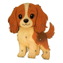 Detská drevená LED lampa Cavalier