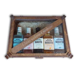 Drevená darčeková krabička...