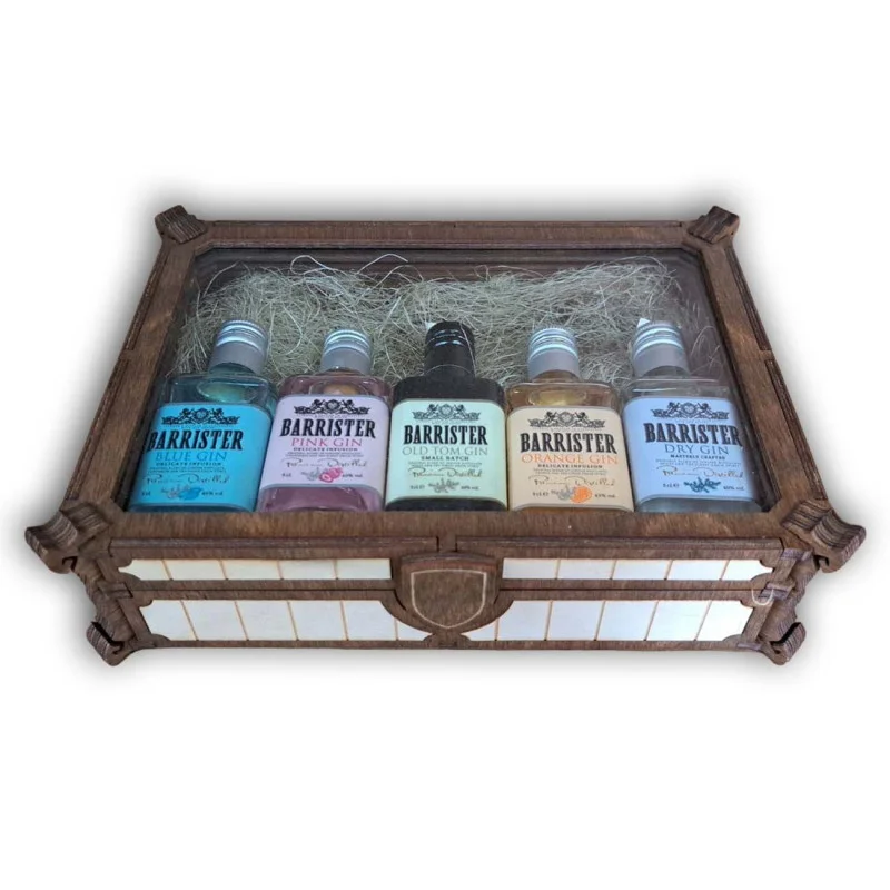 Drevená darčeková krabička - svetlá.