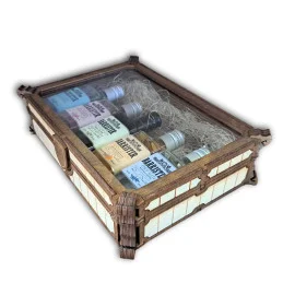 Drevená darčeková krabička - svetlá.