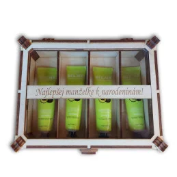 Drevená darčeková krabička...