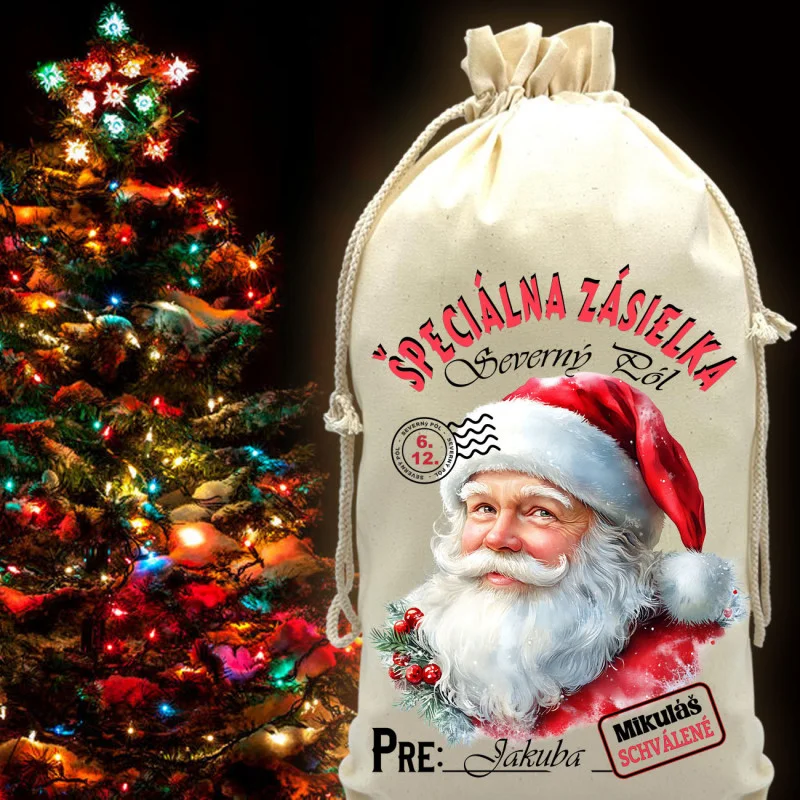 Mikulášske a Vianočné darčekové vrecko 33