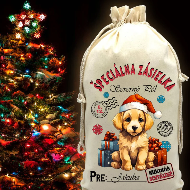 Mikulášske a Vianočné darčekové vrecko 20