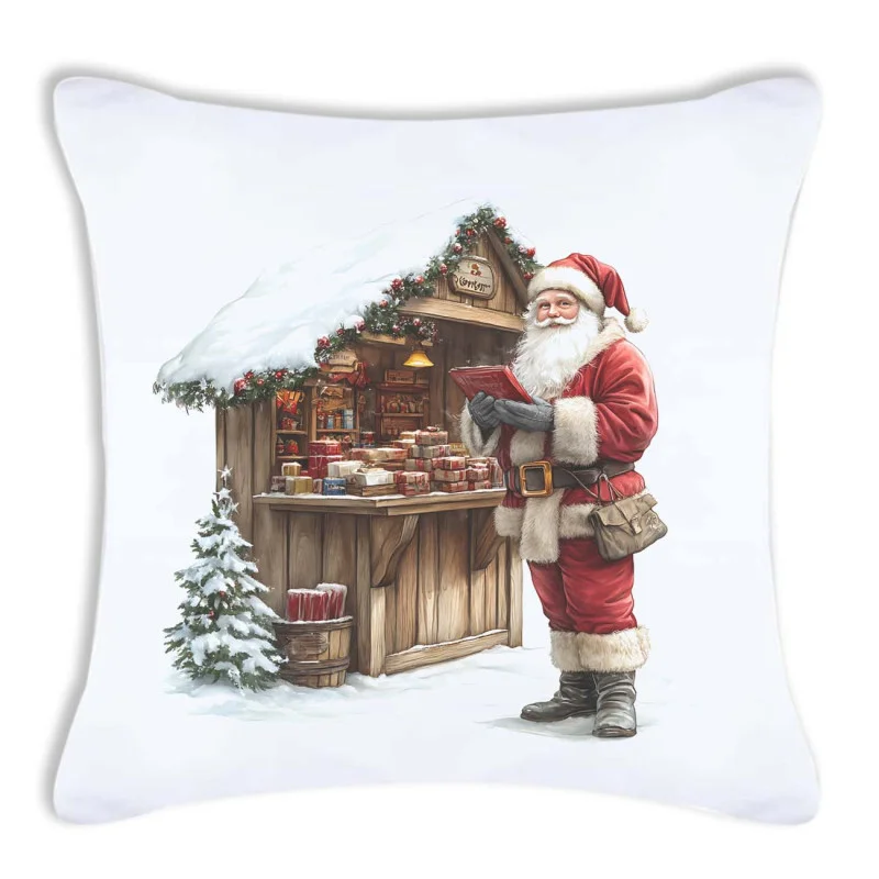 Obliečka na vankúš - Mikuláš 09