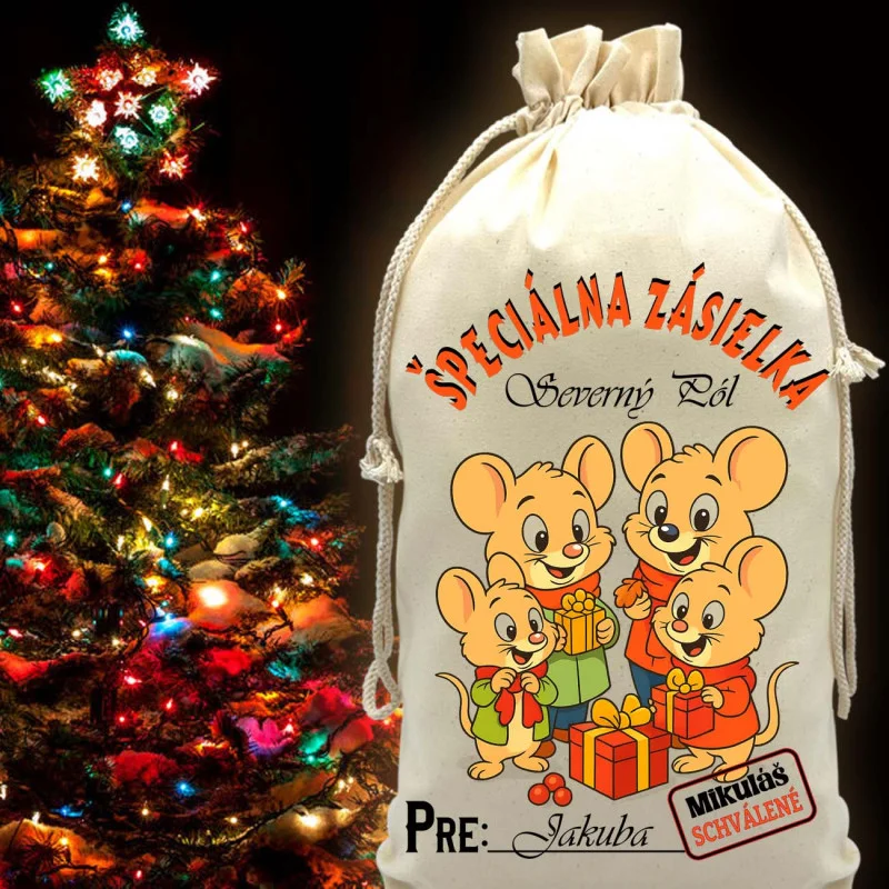 Mikulášske a Vianočné darčekové vrecko 38