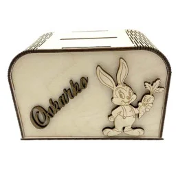 Detská drevená pokladnička...