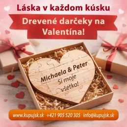 Puzzle - srdce s vlastným...