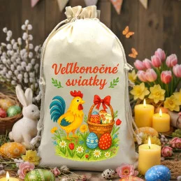 Dekoračné vrecko VEĽKÁ NOC n