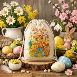 Dekoračné vrecko VEĽKÁ NOC o