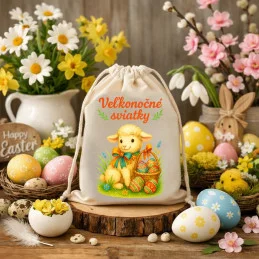 Dekoračné vrecko VEĽKÁ NOC p