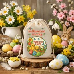 Dekoračné vrecko VEĽKÁ NOC r