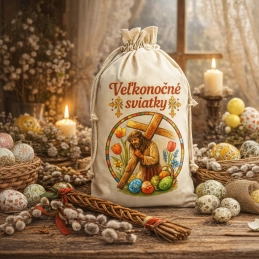 Dekoračné vrecko VEĽKÁ NOC m