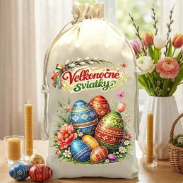 Dekoračné vrecko VEĽKÁ NOC i