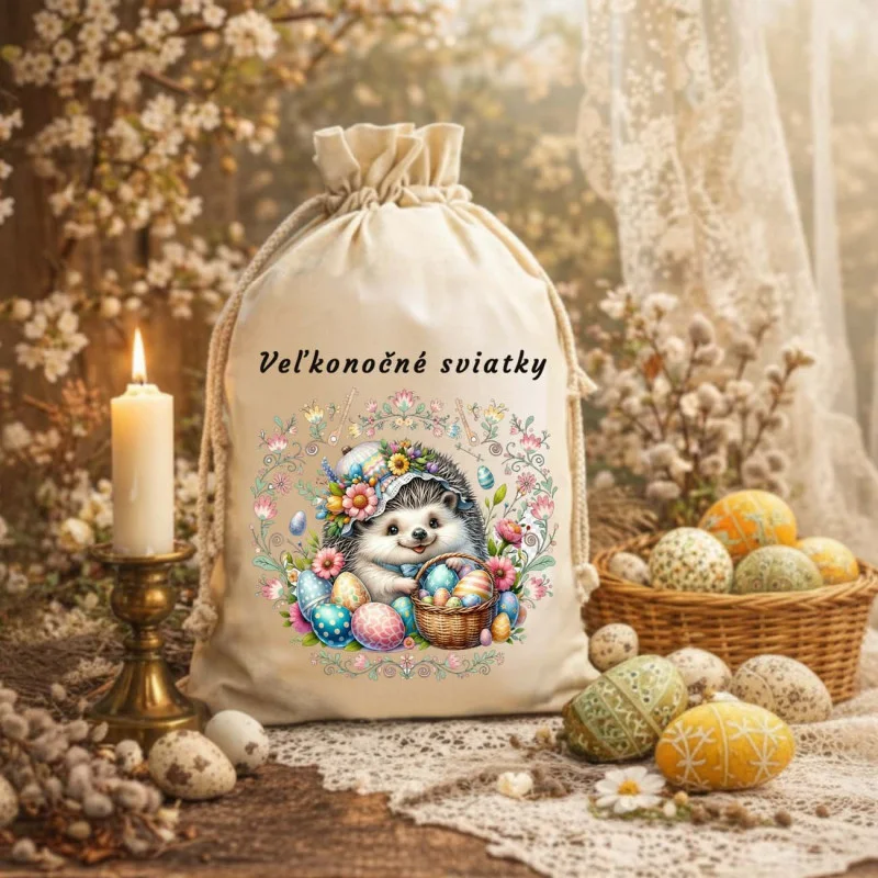 Dekoračné vrecko VEĽKÁ NOC v