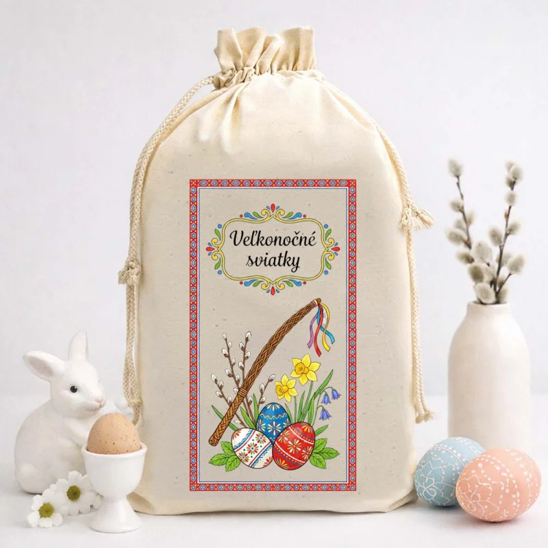 Dekoračné vrecko VEĽKÁ NOC 01