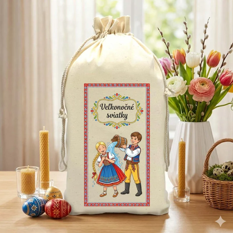 Dekoračné vrecko VEĽKÁ NOC 02