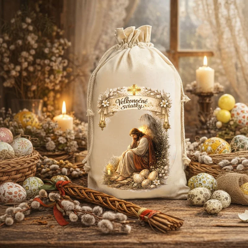 Dekoračné vrecko VEĽKÁ NOC 06