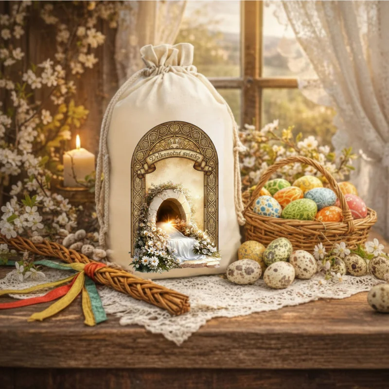 Dekoračné vrecko VEĽKÁ NOC 07