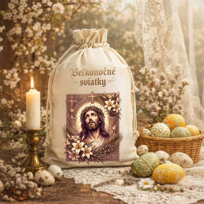 Dekoračné vrecko VEĽKÁ NOC 08