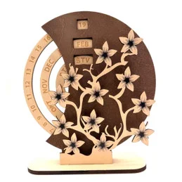 Veľký otočný večný kalendár...