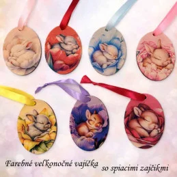 Drevené veľkonočné vajíčko...