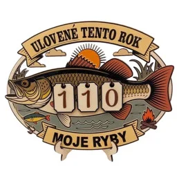 Štýlové rybárske počítadlo...