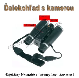 Digitálny ďalekohľad s teleskopickou videokamerou FS608 HD 1080P 12X32 Zoom_product