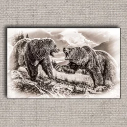 Obraz Medvede 02