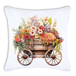 Obliečka na vankúš - Kvety 02