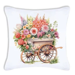 Obliečka na vankúš - Kvety 03